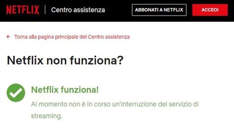 Problemi video con Netflix .